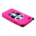Wholesale iPhone 4 4S 3D Cute Panda Case (Pink)